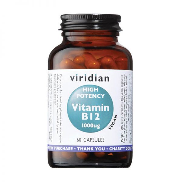 Vitamin B12, 1000mg (60 kapsul)