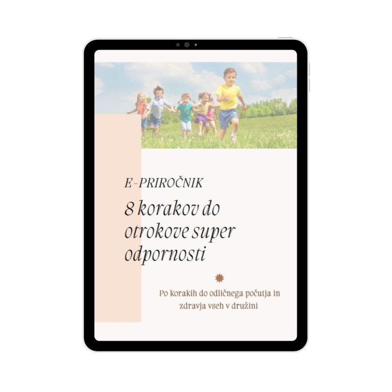 8 korakov do otrokove super odpornosti