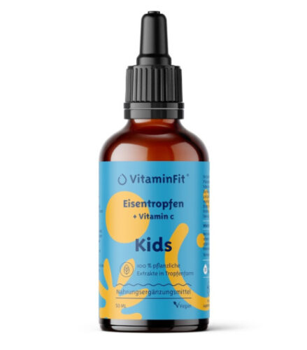 Železo za otroke v kapljicah, 50 ml